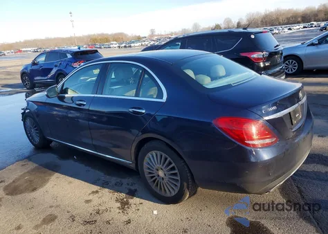 2015 Mercedes-Benz C 300 4Matic from USA, damaged, VIN 55SWF4KB4FU017357